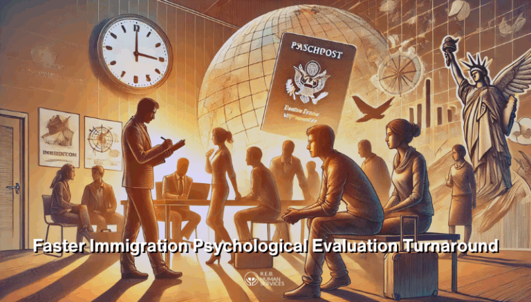 Faster Immigration Psychological Evaluation Turnaround